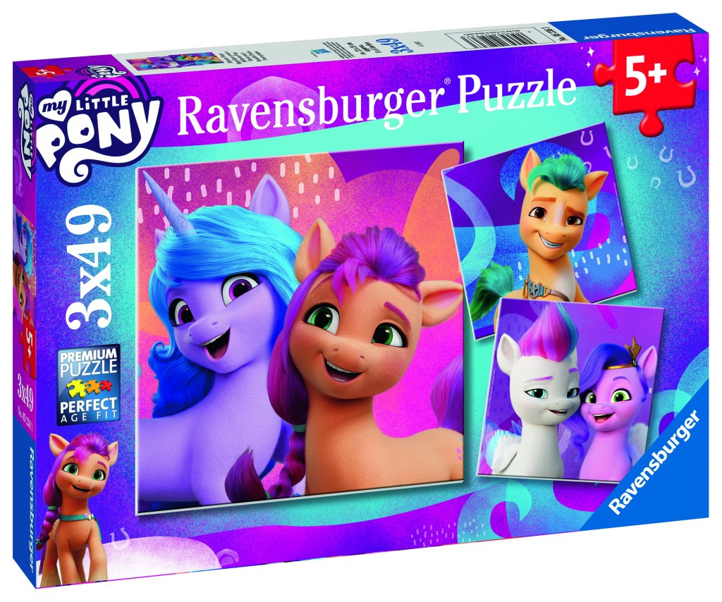 Ravensburger Puzzle My Little Pony 3x49 dílků