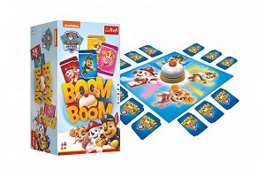 Trefl Boom Boom Tlapková patrola společenská hra v krabici 14x26x10cm