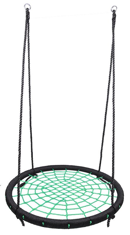 Alltoys Houpací kruh síť průměr 100 cm - zelený