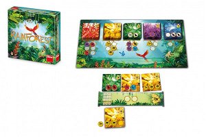 Dino Rainforest rodinná společenská hra v krabici 24x24x5cm
