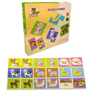 Babu Puzzle- Pexeso zvířátka z farmy