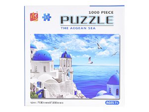 Mikro Trading Puzzle 70x50cm Egejské moře 1000dílků SKLADEM