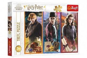 Trefl Puzzle Ve světě magie a čarodějnictví/Harry Potter 200 dílků 48x34cm v krabici 33x23x4cm