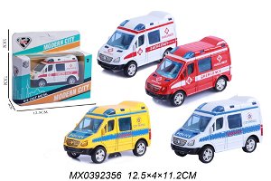 Alltoys Auto policie/ambulance