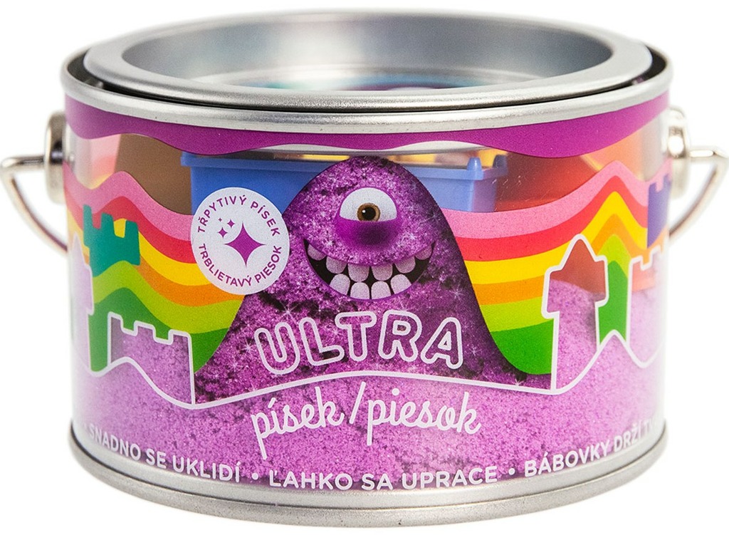 EPEE Ultra písek s glitry 200g - fialový