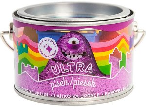 EPEE Ultra písek s glitry 200g - fialový