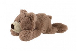 Teddies Medvěd ležící plyš 28cm světle hnědý 0+