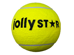 Alltoys Tenisový míček XXL JollyStar 23 cm žlutý