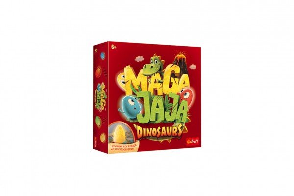 Trefl Magajaja Dinosauři společenská hra v krabici 26x26x8cm