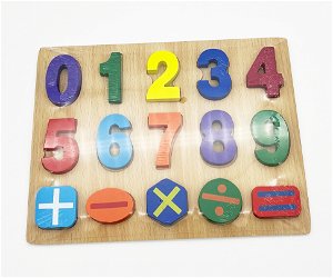 TIP! Dřevěná čísla pro děti
