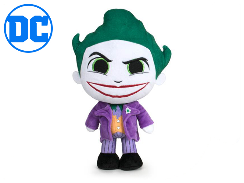Mikro Trading DC Comics Super Friends Joker junior plyšový 30cm 0m+ skladem