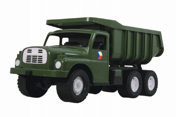 Dino Auto Tatra 148 plast 73cm v krabici - khaki vojenská