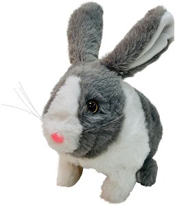 Sparkys PLYŠÁKOV - Interaktivní králík Ouško šedivý bez mrkvičky