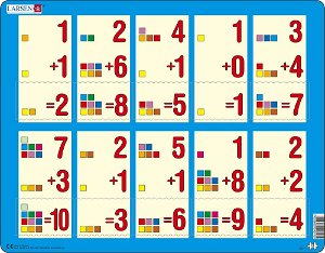 Larsen Puzzle Počítání do 10 10 dílků