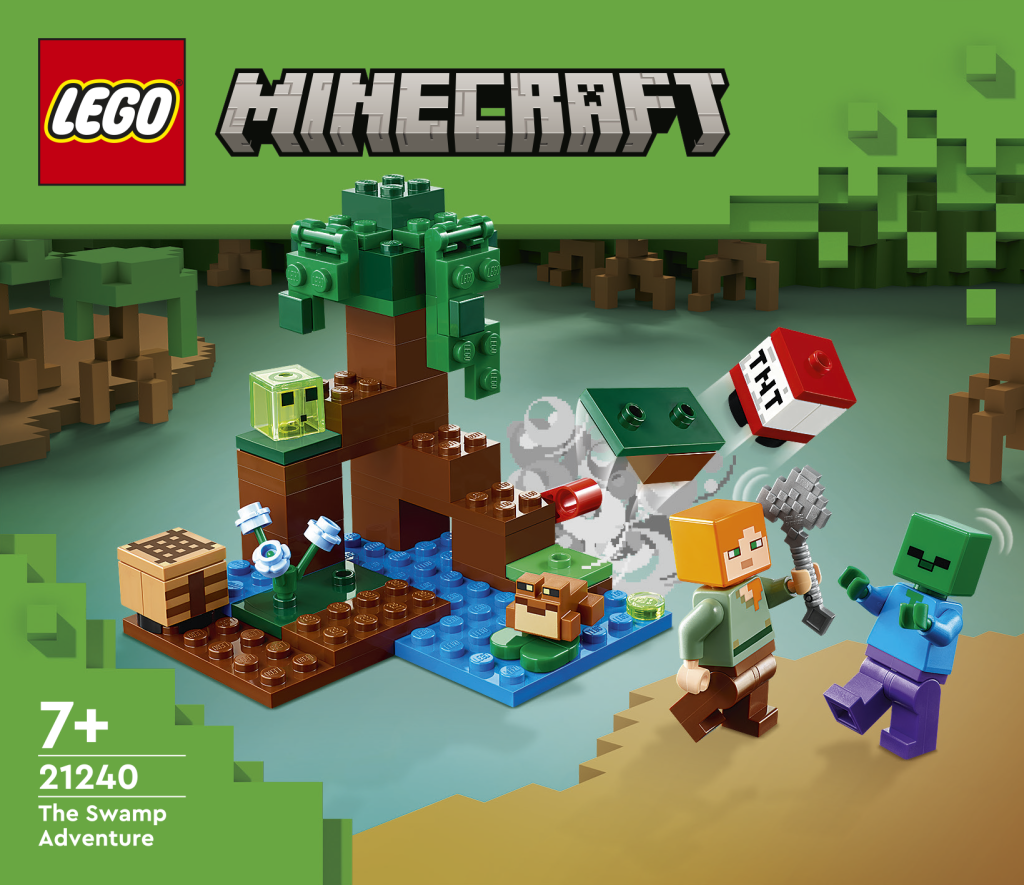 LEGO® Minecraft™ LEGO® Minecraft® 21240 Dobrodružství v bažině