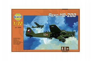 Směr Model Aero MB-200 1:72 22,3x31,2cm v krabici SKLADEM