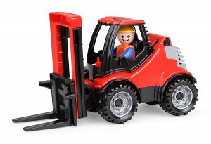 Lena Auto Truckies vysokozdvižný vozík plast 22cm s figurkou v krabici 24m+