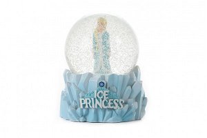Teddies Sněhová koule/Těžítko Ledová princezna 10x9cm v krabičce 11x13x11cm