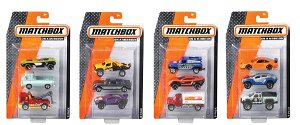Mattel Matchbox Matchbox MBX angličák 3pack