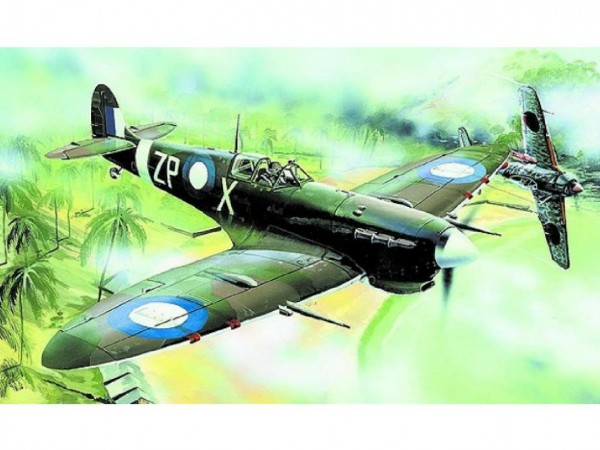 Směr Model Supermarine Spitfire MK.VC 12,8x15,3cm skladem