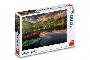Dino Puzzle Štrbské pleso, Slovensko 1000 dílků 66x47cm v krabici 32x23x7cm