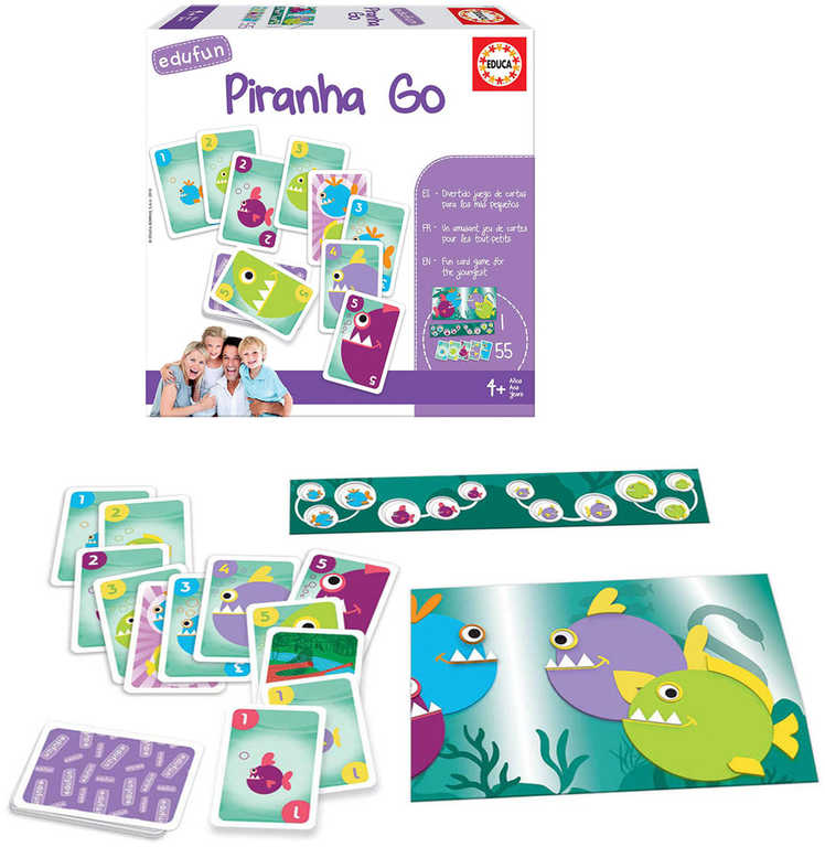 Educa Hra Piraně - Piranha Go skladem