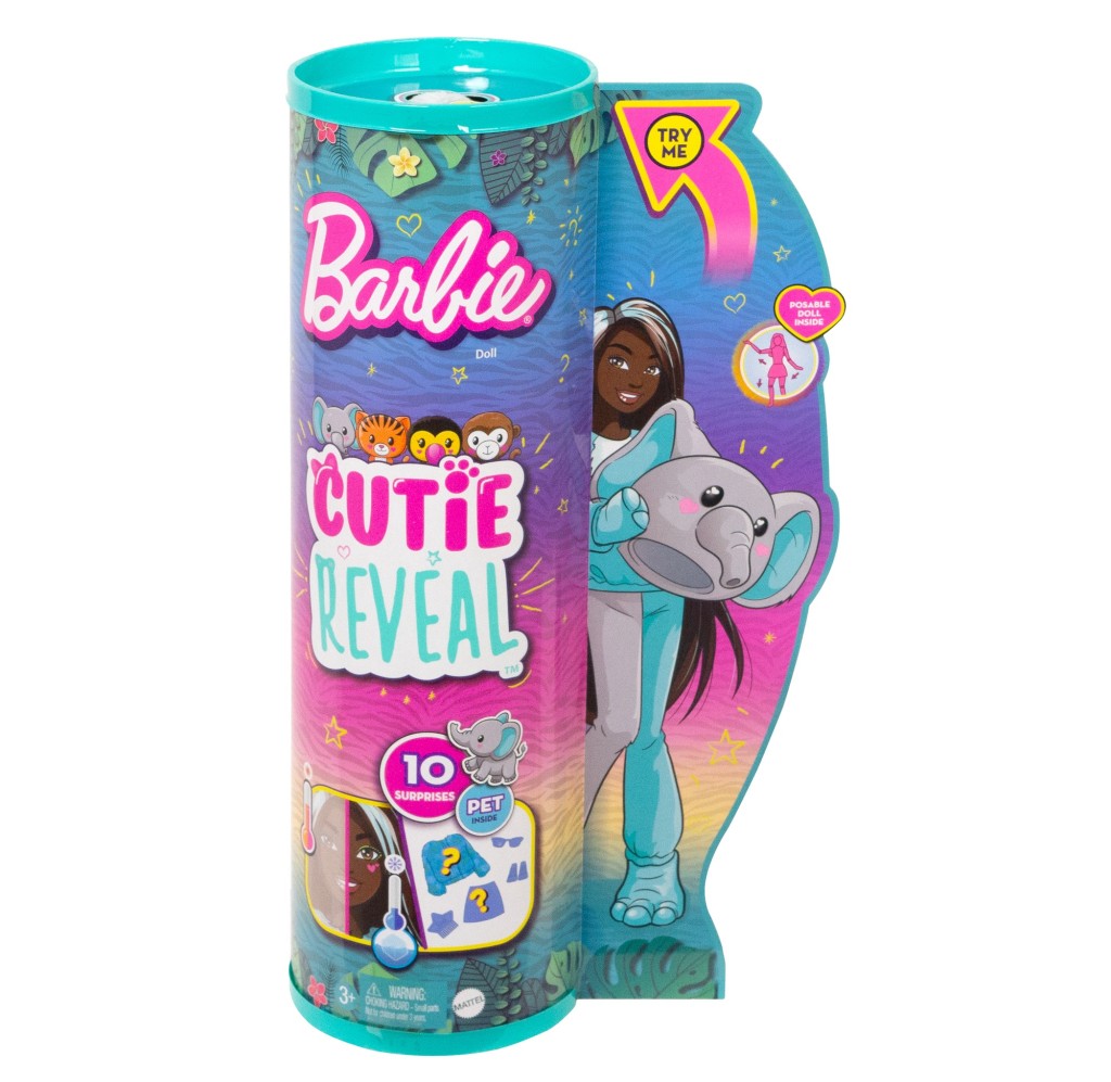 Mattel Barbie Barbie cutie reveal Barbie džungle - slon