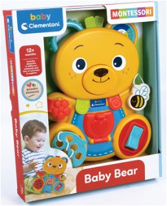 Clementoni - Montessori baby medvídek Busy