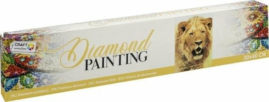 RMS Malování pomocí kamímků Diamond Lev 30x40 cm skladem