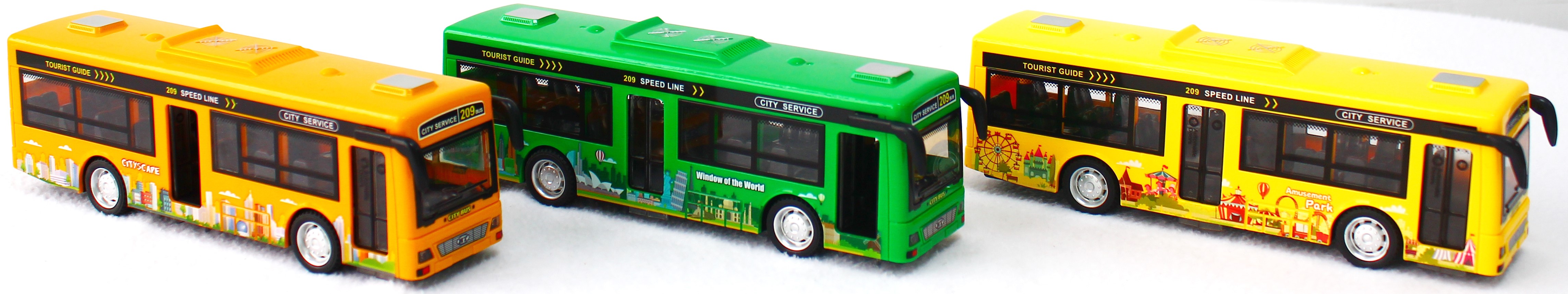 Sparkys Autobus se zvukem a světlem - skladem Barva: Zelená