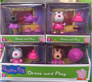 TM Toys Prasátko Peppa - figurky s módními doplňky skladem