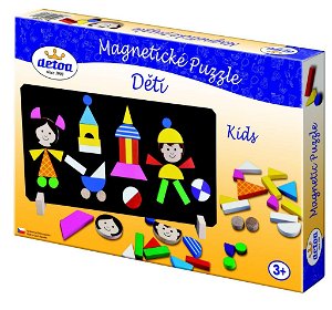 Detoa Magnetické puzzle děti skladem