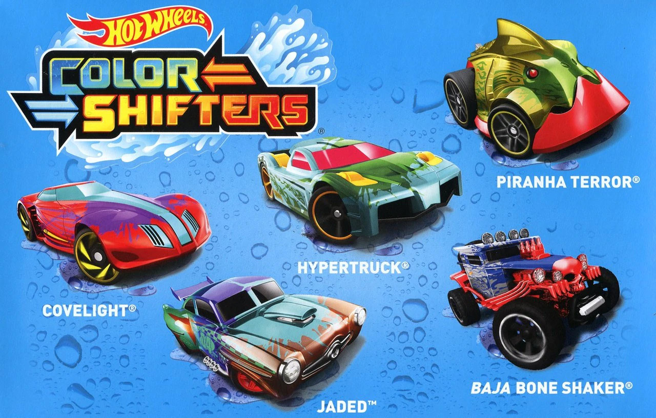 Mattel Hot Wheels Hot Wheels angličák color shifters (1ks)
