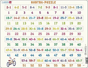Larsen Puzzle Odčítání 81 dílků