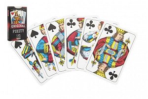 Hrací karty, s.r.o. Karty Pikety 32ks v krabičce 7x11cm