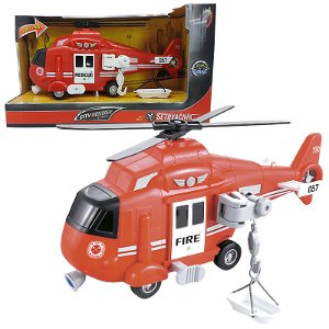 Sparkys City Service Car - Záchránářský Vrtulník 1:16