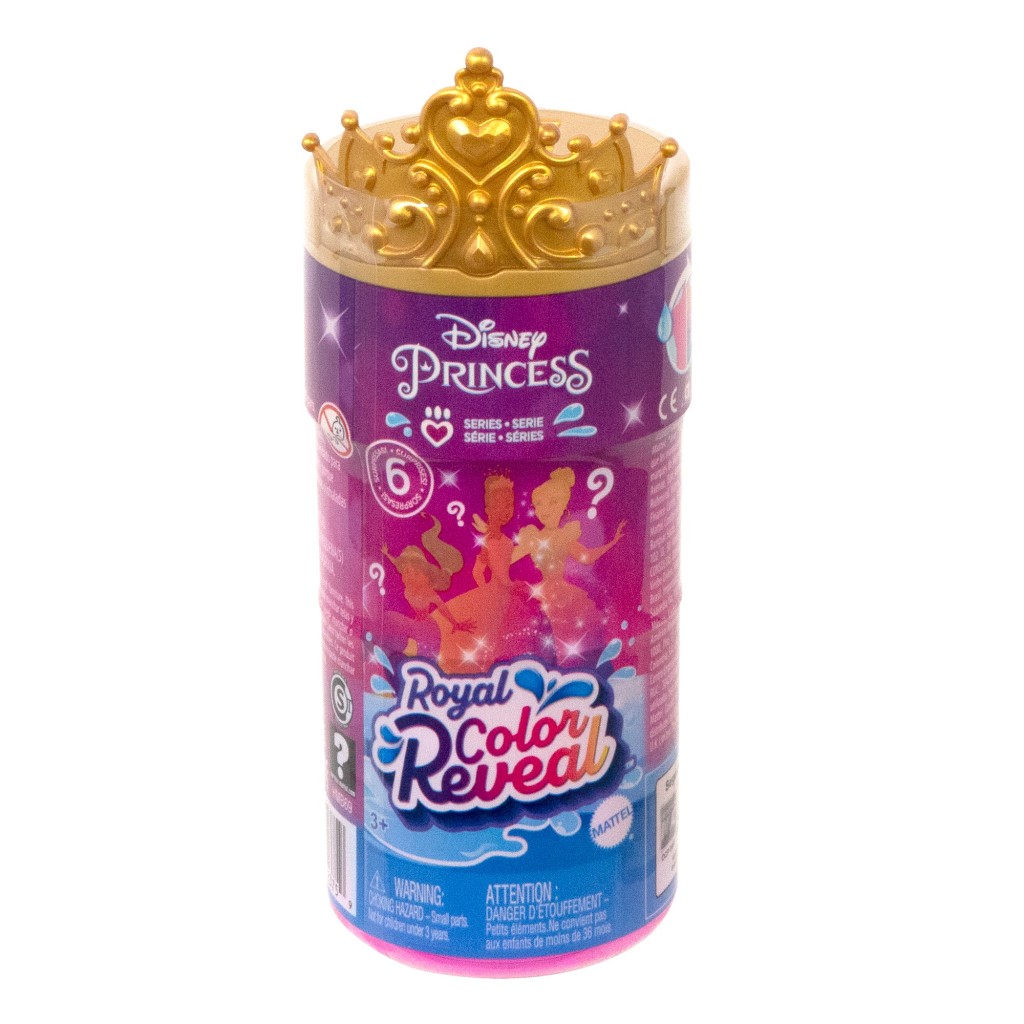Mattel Disney Disney princezny color reveal královská malá panenka