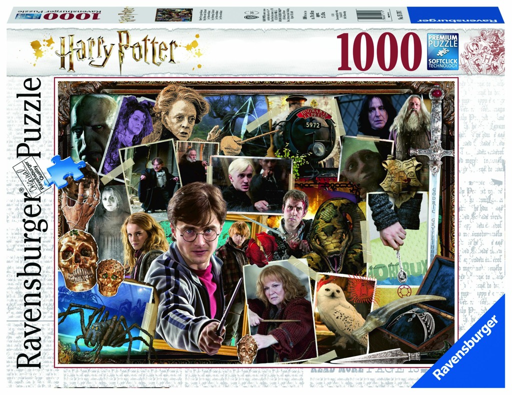 Ravensburger Puzzle Harry Potter Voldemort 1000 dílků