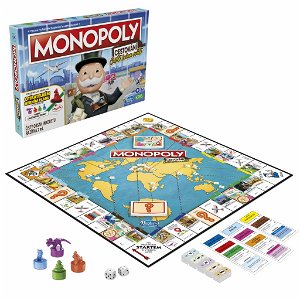 Hasbro hry Monopoly cesta kolem světa cz verze