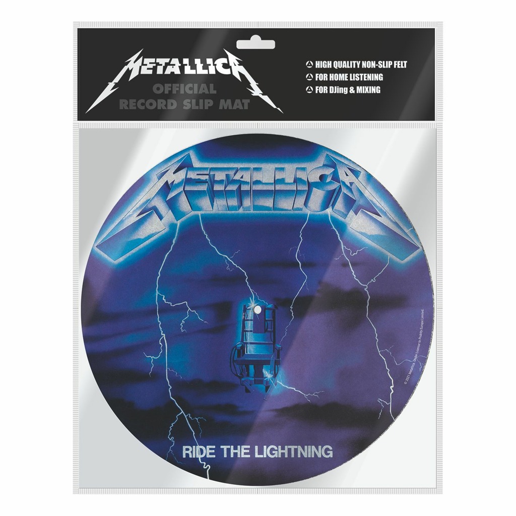 EPEE Merch - Pyramid Podložka na gramofon, Metallica - Ride the Lightning
