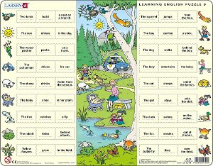 Larsen Puzzle Hodina angličtiny 964 dílků