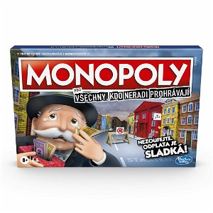 Hasbro hry Monopoly pro všechny, kdo neradi prohrávají