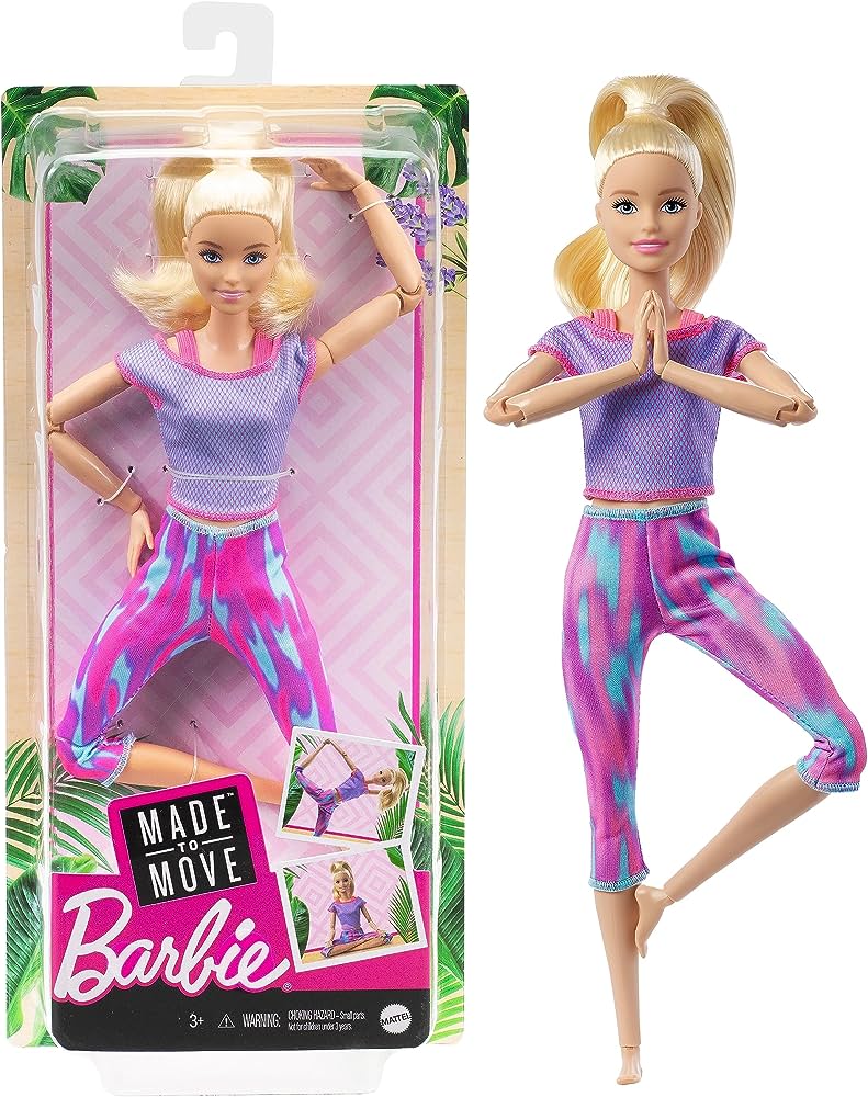 Mattel Barbie Barbie v pohybu - kloubová, skladem