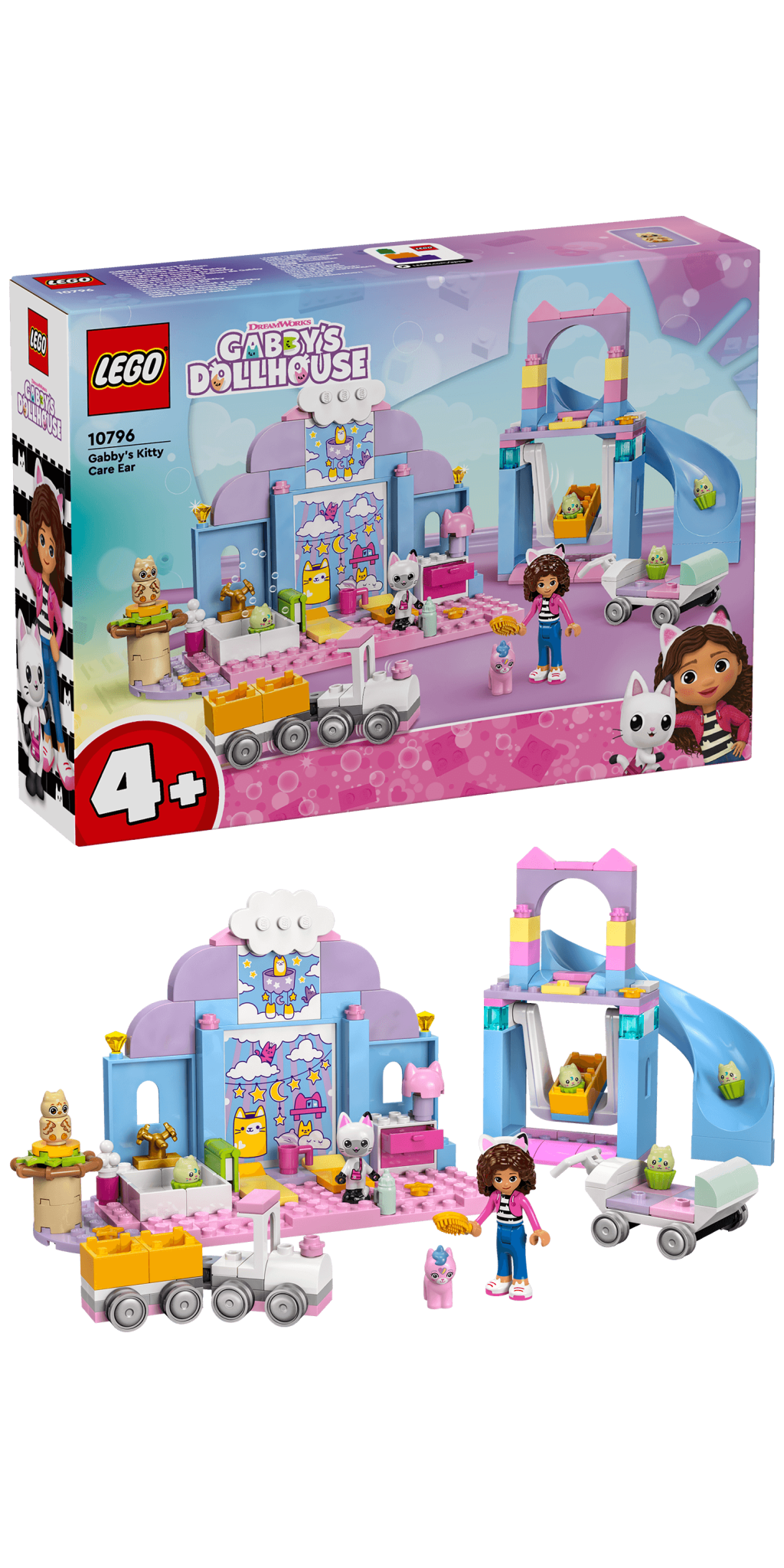 LEGO® Gabby's Dollhouse™ LEGO® Gábinin kouzelný domek 10796 Gábi a kočičí jesličky