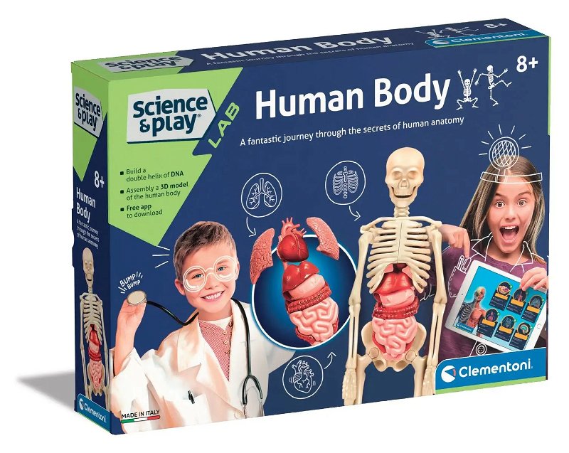 Science & Play Clementoni - Lidské tělo