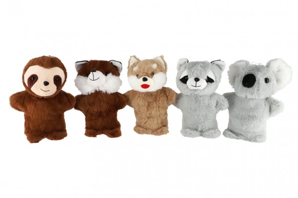 Teddies Maňásek zvířátko plyš 30cm 5 druhů 0+