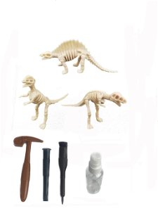 Alltoys Archeologický set – dinosauři -Spinosaurus / Tyrannosaurus Rex / Signal Raptor
