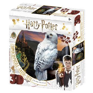 PRIME 3D PUZZLE - Harry Potter - Hedvika 300 ks