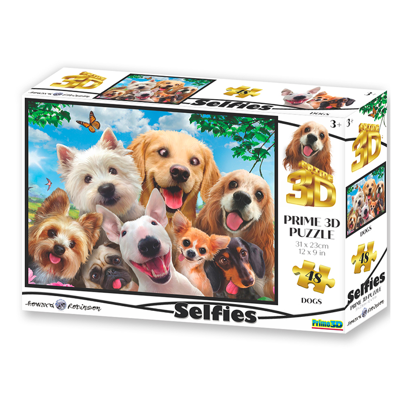 Sparkys Pes Selfie 48 dílků
