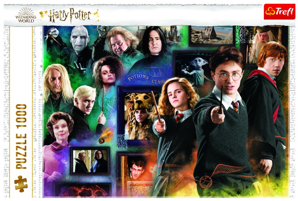 Trefl Puzzle Harry Potter Kouzelnický svět 1000 dílků
